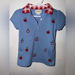 Gucci baby girl polo shirt